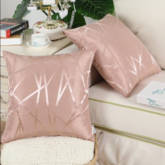 CaliTime Throw Pillow Cases for Couch Sofa Home Decor Modern Shining & Dull - Picture 6 of 7